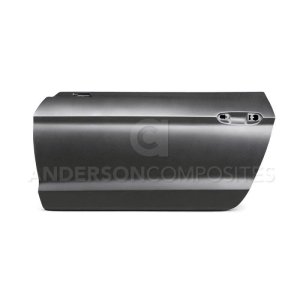 Ford Mustang Doors - Anderson Composites - Dry Carbon - Matte - `15-`20 Ford Mustang Doors - Anderson Composites - Dry Carbon - Matte - `15-`20